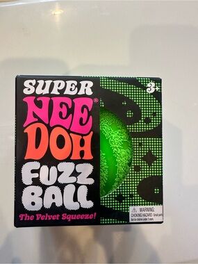 Super Fuzz Ball Authentic Schylling  NeeDoh HUGE SQUISH!!